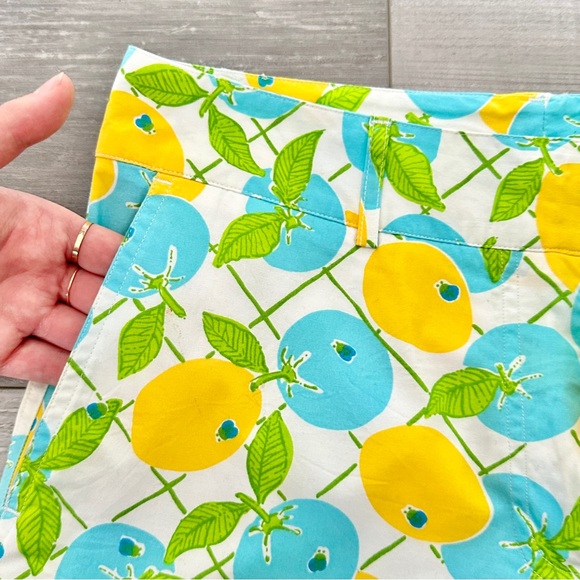 Lilly Pulitzer Lemon & Blueberry Capris 🍋 🫐 - Picture 2 of 9